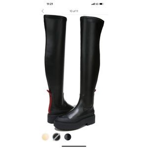 Franco Sarto Janna Over The Knee Boot - Black - size 9M